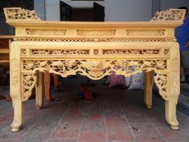Án Gian Mai Hóa Rồng chân quỳ - bản mộc