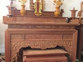 Án Gian tam cấp chữ thọ kèm đôn