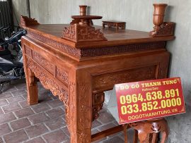 Đường nét điêu khắc rất cẩn thận đẹp mọi góc nhìn