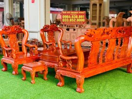 Mặt sau bộ bàn ghế quốc dân - Minh Quốc Đào