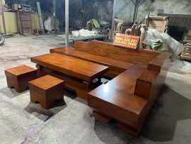 Bộ sofa thiết kế đơn giản nhưng sang trọng