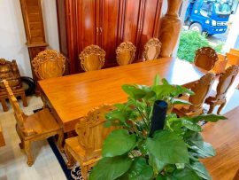 Chương ghế đục khắc hoa lá tây tinh xảo cả 2 mặt - điểm khác biệt của hàng chất lượng và hàng trôi nổi trên thị trường