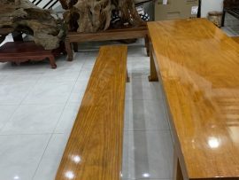 Mẫu ghế dài không tựa, 3-5 người ngồi thoải mái