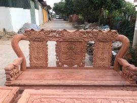 Ghế đoản dài vách đục voi gánh tiền, chương đục voi tài lộc