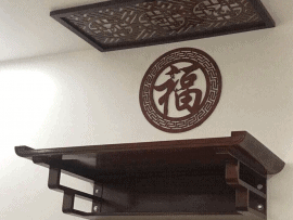 Kích thước ban thờ 48x81 tượng trưng cho tài vượng của gia chủ