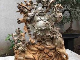 Phật Di Lặc Ngũ Phúc tượng trưng cho “Phúc-Lộc-Thọ-Khang-Ninh”