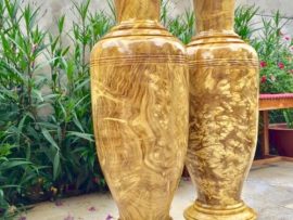 Cặp lục bình ngọc nghiến hút mắt ở mọi góc nhìn