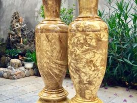 Sự khác biệt của đường vân gỗ tạo ra vẻ đẹp độc nhất cho mỗi cặp lục bình