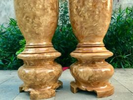 Cận cảnh chân lộc bình cỡ bự 1m5