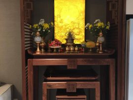 Tủ thờ chung cư mẫu TT006