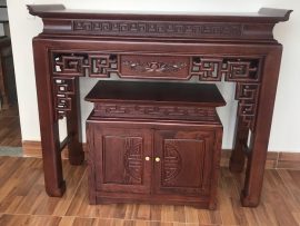 Từng đường nét được chạm khắc tỉ mỉ, cẩn thận với vân gỗ đẹp