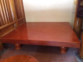 Phản hộp xoan đào Nam Phi kt 220x240x20 cm