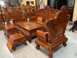 Bộ Louis phòng khách đục 2 mặt hàng VIP của bác Hải (Quảng Ninh)