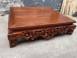 Mặt sập 2 lá đóng khung tranh dày dặn 10p. Đường vân xoắn đẹp tạo ra nét đẹp độc nhất vô nhị cho sản phẩm