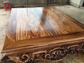 Sập gỗ hương xám siêu vân