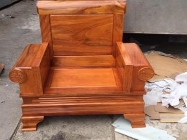 Ghế đơn 100 cm x 60 cm tay ghế đục Pháo nguyên tấm