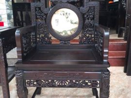 Mặt ghế liền nguyên tấm gỗ gụ mật Gia Lai