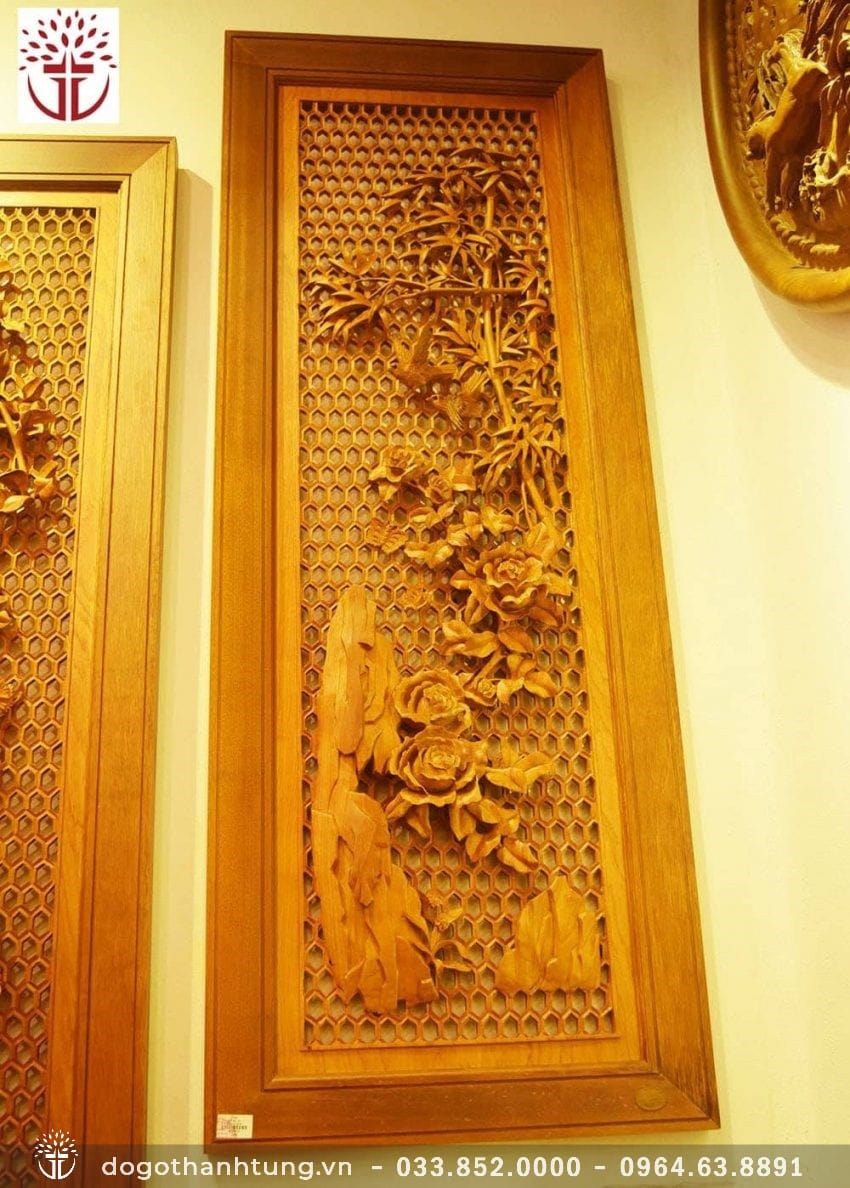 Để tạo nên một kiệt tác tranh gỗ kênh bong trên nền tổ ong đòi hỏi nghệ nhân phải rất chăm chút, tỉ mẩn và có tay nghề cao để truyền tải được hết cái hồn của tác phẩm