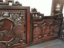 Gọi là sập Tam sơn bởi vì vách tựa chính của sập được thiết kế giật cấp, 1 tựa cao chính giữa và 2 tựa thấp hơn ở hai bên