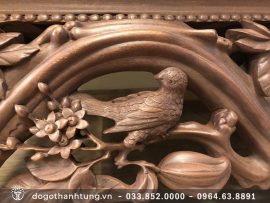 Tài nghệ đục khắc đỉnh cao khiến các họa tiết trở nên sinh động và hút mắt