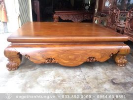 Kiểu dáng đơn giản nhưng vẫn rất sang trọng và đẳng cấp không thua kém các mẫu sập đục nhiều