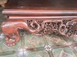 Quây sập chạm tam diện, đục kênh bong sắc nét từng chi tiết - cái tâm cái tài của nghệ nhân nằm cả ở đây