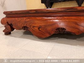 Quây sập dáng rèm vén dày 10 phân, sự đơn giản của quây sập chính là điểm khác biệt tạo nên nét đẹp riêng của kiểu sập này