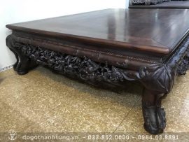 Bộ sập cổ mang vẻ đẹp độc đáo, sang trọng và cổ điển cho không gian phòng.