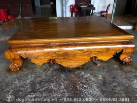 Siêu phẩm sập gỗ mun hoa 1m8x2m2 hàng hiếm - chú Ninh (Bình Dương)