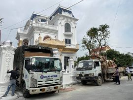 Toàn cảnh căn biệt thự hoành tráng siêu đẹp của khách hàng Hải