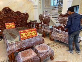 Bộ sản phẩm được bọc kỹ lưỡng trong quá trình vận chuyển từ xưởng đến nhà anh Duy. Đảm bảo không xước xát