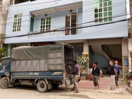 Xưởng gỗ Thanh Tùng có xe tải riêng vận chuyển sản phẩm đến mọi miền tổ quốc