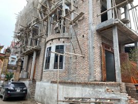 Căn nhà đang trong giai đoạn hoàn thiện