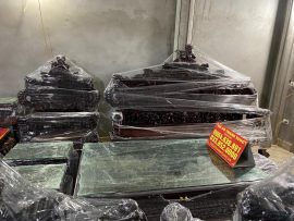 Các họa tiết Rồng khuỳnh, Nghê đỉnh và tứ linh giúp thu hút vượng khí, xua đuổi tà khí, mang lại tài lộc và phú quý cho gia chủ