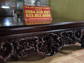 Dạ chính của bộ sập - nơi thể hiện rõ nhất cái tài cái tâm và vẻ đẹp của bộ sập