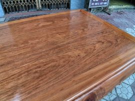 Mặt sập 3 lá nguyên khối, vân tuyệt đẹp, lựa vân đều giữa 3 tấm