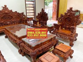 Đẹp sang - Đẳng cấp là những từ miêu tả chuẩn xác về bộ siêu phẩm Rồng khuỳnh Nghê đỉnh