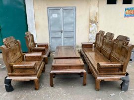 Bộ gồm 1 đoản, 2 ghế đơn, 1 bàn, 1 bàn ghép, 1 đôn kẹp