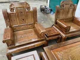 Ghế đơn tay hộp, chương voi đục tay kênh bong