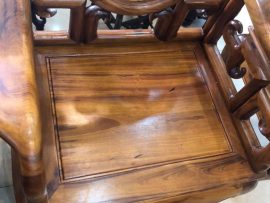 Mặt ghế đơn bộ móc mỏ - vân độc nhất vô nhị