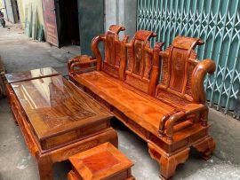 bộ tần thủy hoàng gỗ xà cừ