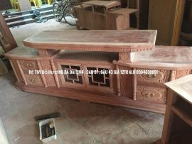 kệ tivi gỗ hương đá