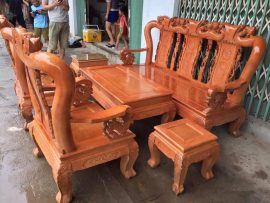 Bộ minh quốc gỗ sồi nga