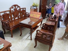 Trọn bộ 6 món nhỏ gọn phù hợp với gian phòng khách vừa và nhỏ