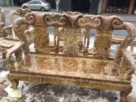 Đoản dài tuyệt đẹp chia 3 vách tựa, đỉnh chạm đào tiên kênh bong sắc nét