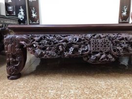 sập mai điểu cài thọ gỗ gụ 100%