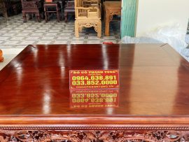 Sản phẩm phù hợp đặt trong phòng khách đàm đạo hoặc đặt trong phòng thờ, không gian trưng bày