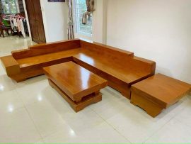 Sofa góc chữ L kiểu dáng hiện đại đang được ưa chuộng hiện nay