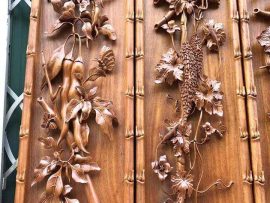 Cặp tranh Cay Đắng (Ớt, Mướp) thể hiện những thử thách của cuộc đời mà ai cũng cần trải qua trong cuộc đời