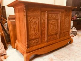 tủ thờ gỗ hương